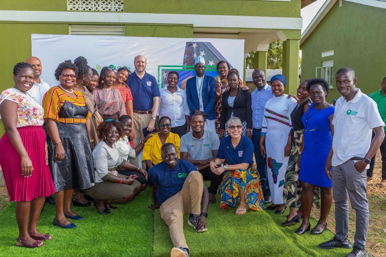 Youth and partners at a community event